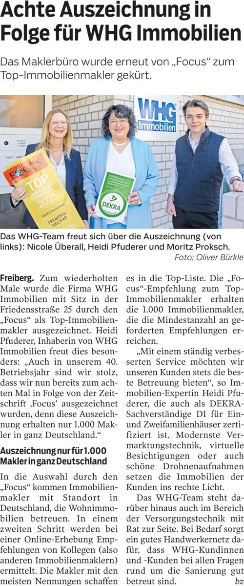 Bietigheimer Zeitung am 12.04.25