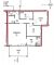 Gepflegte 3,5-Zimmer-Wohnung mit Balkon und Tiefgaragenstellplatz - Grundrissplan