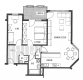 Gepflegte 3,5-Zimmer-Wohnung mit Balkon, Aufzug und Tiefgaragenstellplatz - Grundrissplan