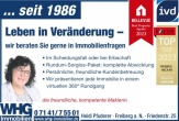 Verkauft: Einfamilienhaus mit Garage und großem Garten in Freiberg - WHG-Anzeige