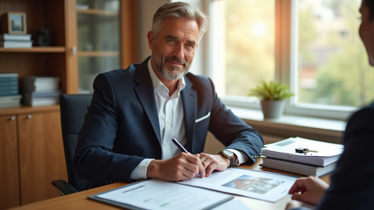 Maklerleistungen bei einer Vermietung: Was Vermieter wissen sollten - Beitragsbild (Flux-advanced)