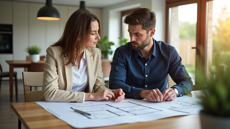 Maklerleistungen beim Kauf einer Immobilie im Überblick - Beitragsbild (Flux-advanced)
